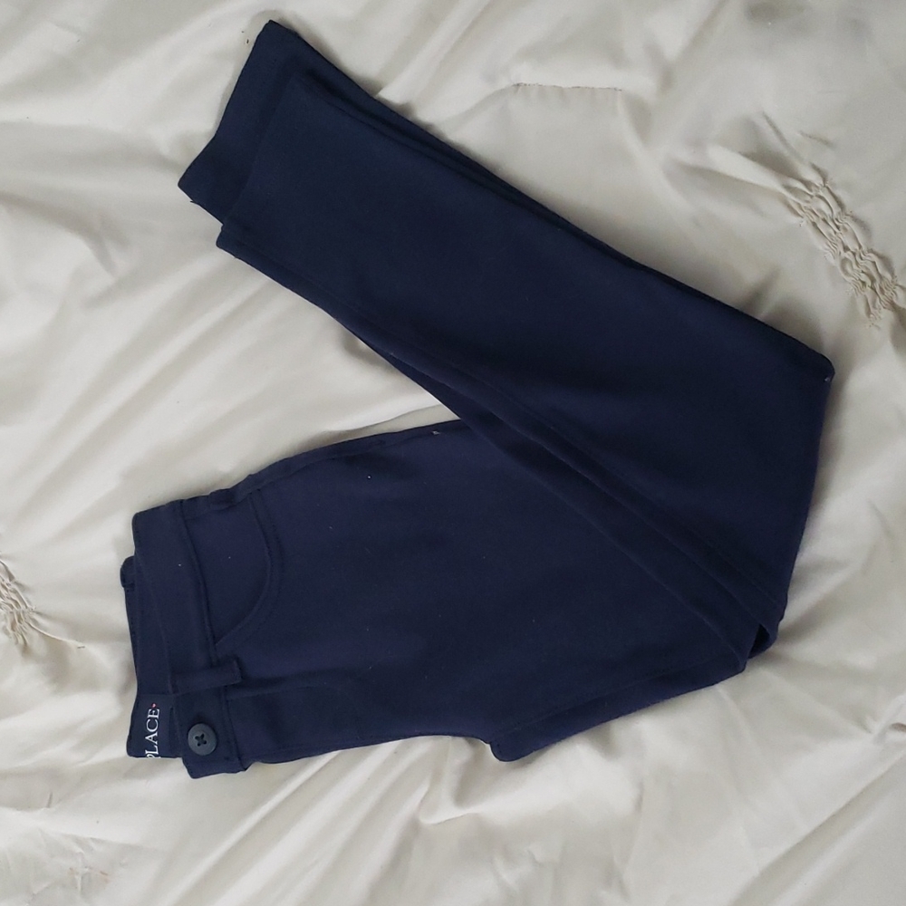 Girls Childrens Place Navy Blue Pant